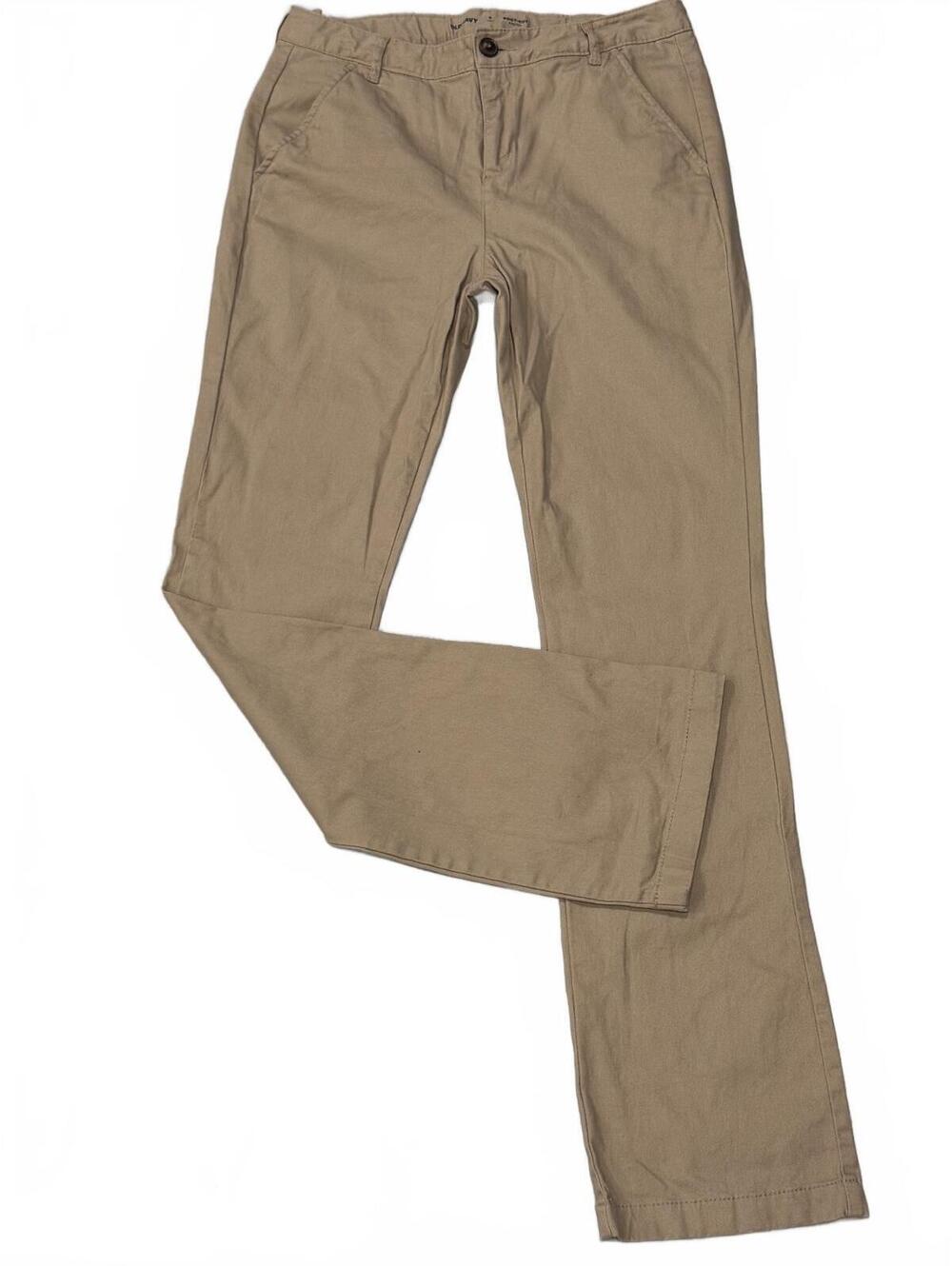 Old Navy Boot-Cut Stretch Khaki Pants Size 8 Tall